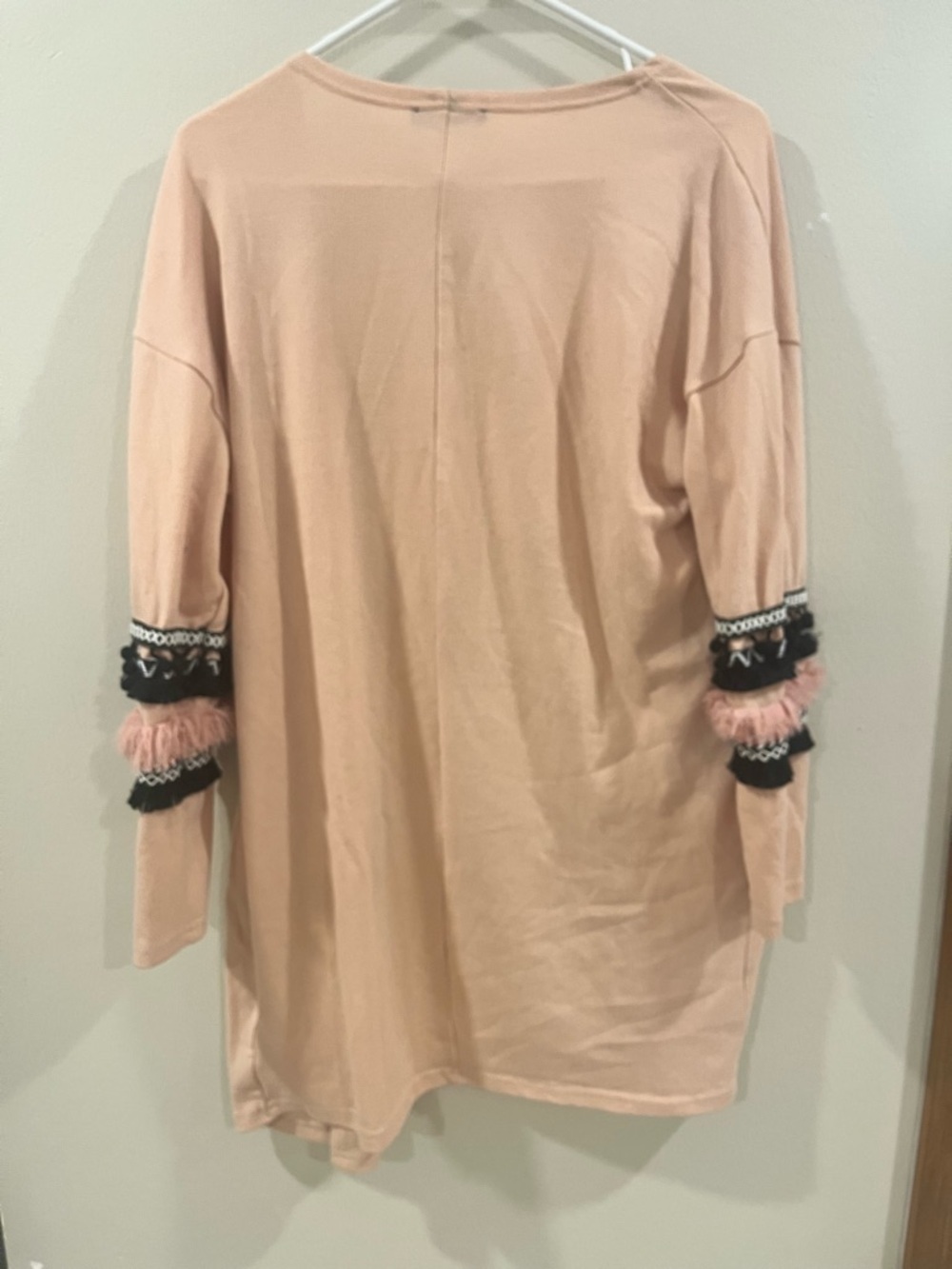 BTFBM Boho Tassel Open Front Cardigan - Small - Picture 2 of 8